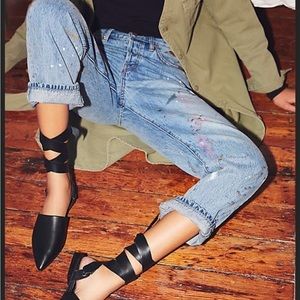 Free People Wrap Flats